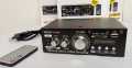 AC 220V DC 12V USB SD Bluetooth FM Radio Stereo Amplifier With Remote Control AK-699BT. 