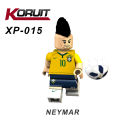 Building Block Toys World Cup Soccer Captain Plastic Assembled Building Blocks Minifigures Toy. 