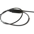 FS-Split Type Throttle Cable for YAMAHA DT125 DT125K Motorcycle Throttle Oil Cable Line Separate Two Throttle Lines. 