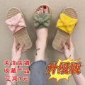 Non-Slip Sandals 2024 Outerwear Bowknot Summer Internet Celebrity ins Women's Fashionable All-Match High-End Fashionable Slippers Women's New. 