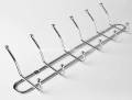Cloth Hanger 6 Hook - Stainless Steel. 
