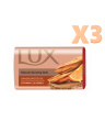 Lux Natural Glowing Skin Sandalwood Oil Body Soap, 100g (1 pack/ 3 pack). 