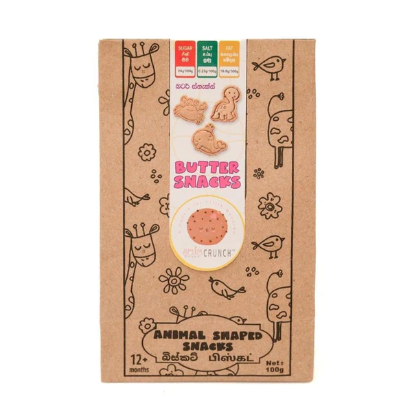 Posha Crunch Butter Biscuits (2 Years+) | Daraz.lk