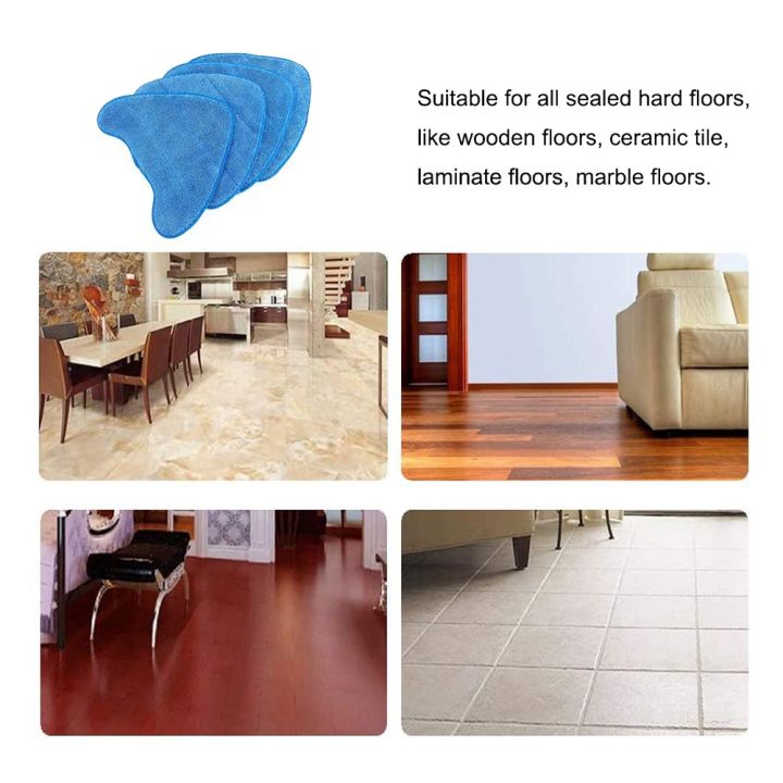 8%20Packs%20Replacement%20Steam%20Mop%20Cleaning%20Pads%20for%20Vax%20S85-CM%20Steam%20Microfibre%20Cleaning%20Mop%20Pads%20Cleaner%20-%20Image%202