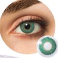 Colour TURQUOISE- Fresh Look tel Color Blends Contact Lens - Full Set - Color Contact Lens (Replacement Cycle: 12 Month). 