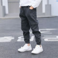 IENENS Kids Boys Jeans Baby Clothes Classic Pants Children Denim Clothing Infant Boy Casual Bowboy Bottoms Trousers 4-11 Years. 