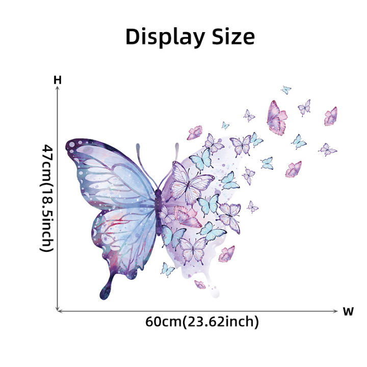 Purple%20Butterfly%20Wall%20Stickers%20For%20Bedroom%20Living%20Room%20Girls%20Room%20Wall%20Decals%20Layor%20-%20Image%204