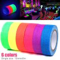 1PCS UV Reactive Tape Blacklight Fluorescent Tape Glow In The Dark Neon Gaffer. 