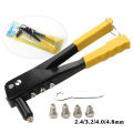 Manual Rivet Gun Tool Anti-rust Metal Professional Rivet Gun Tool Removable Corrosion Preventive DIY for Metal Automotive. 