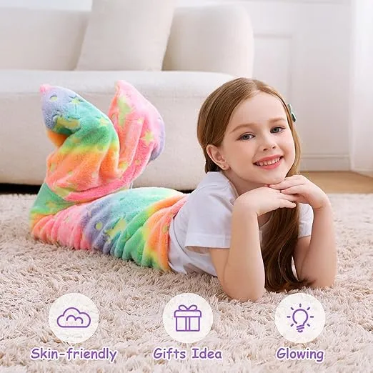Child%20Mermaid%20Tail%20Blanket%20for%20Kid%20Teen%20Adult,Soft%20Plush%20Flannel%20Fleece,%20Girls%20Toddlers%20Mermaid%20Toys%20-%20Image%205