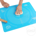 Silicone Baking Mat Non Stick Dough Rolling Mat/ Pastry Mat Medium Multi. 