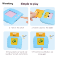 Wenefang Original Mumystation Kids Early Learning Flash Cards Reader Machine Smart English Speaker Animal Food Educational Learning Card Toys. 