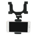 360 Degree Rotation Car Rearview Mirror Mount Mobile Phone Stand Bracket Holder. 