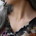 Zentora Women Necklace Corrosion Resistant Women Pendant Choker Necklace Jewelry. 