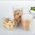 PET Plastic Food Refrigerator Sealed Jar Fresh Food Cans  Kitchen Transparent Plastic Grains Beans Storage Box  Kitchen Organizer Accessories. 