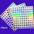 Nail Polish Color Gel Varnish Number Sticker Label 1-100/101-200/201-300 Mark Numbering Manicure Waterproof Laser Label Sticker. 