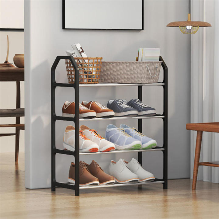 4%20Tiers%20Shoe%20Rack%20Practical%20Shoe%20Cabinet%20for%20Home%20Dorm%20Room%20Balcony%20Multifunctional%20Removable%20Assembly%20Storage%20Shelf%20Hanger%20Rack%20-%20Image%207