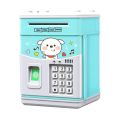 Electronic Little Pig Bank Mini ATM avings Box with Password imulation Fingerprint Cash Coin. 