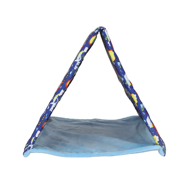 Reptile Tent Bed Soft Lizard Hide Tent Triangular For Bearded Dragon