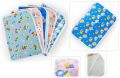 Baby Rubber Cot Sheet, Baby Portable Changing Pad Waterproof Diaper Changing Mat, Travel & Washable Mattress Pad And Reusable. (50 CM X 36 CM). 