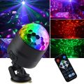 RGB Disco Light Sound Control Party Lights Strobe Dj Disco Ball Lamp Led Stage Light For Home Car Christmas Club. 