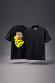 Moose Unisex Typo Graphic Crew Neck T- Shirts. 
