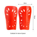 1 Pair Football Shin Pads Plastic Soccer Guards Leg Protector For Kids Adult Sunlight Mall. 