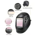 Helmet visor 100*97mm Welder Mask Large View Auto Darkening Welding Helmet True Color DIN4/5-9/9-13 1/1/1/2 Upgrade Helms for Grinder Cutting. 