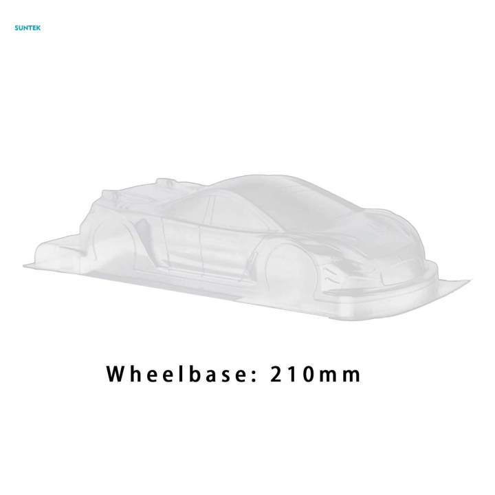 RC%20Car%20Body%20Shell%20Car%20Body%20Shell%20Cover,%20Durable%20Transparent%20210mm%20Wheelbase%20Finished%20Body%20Shell%20for%201/10%20Scale%20on%20Road%20Car%20Modification%20Parts%20-%20Image%203