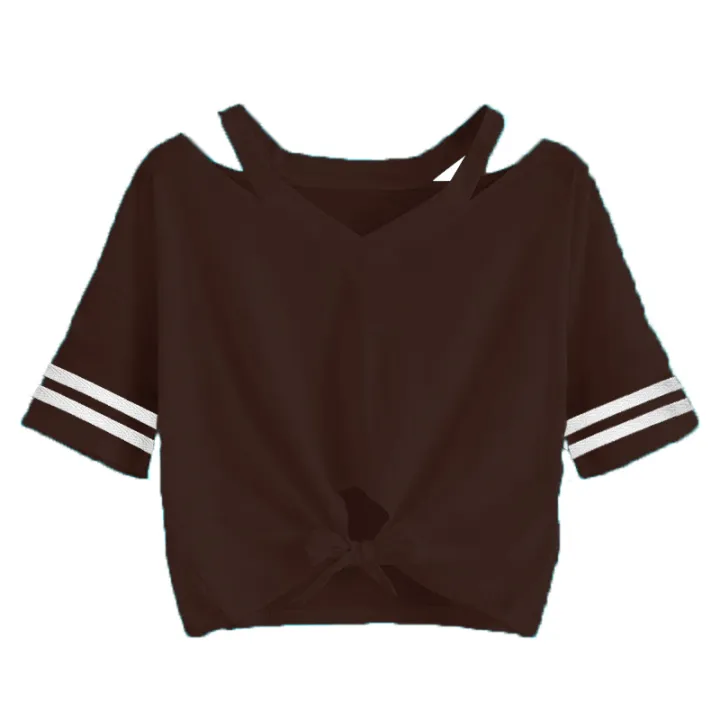 Two%20line%20Tee%20Women%20T-Shirt%20girls%20T-shirt%20girls%20t-shirts%20-%20Image%203