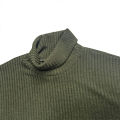 Yfashion Men Stretch T-shirts Turtleneck Long Sleeves Knit Tees Solid Color Casual Slim Fit Basic Shirt Tops. 
