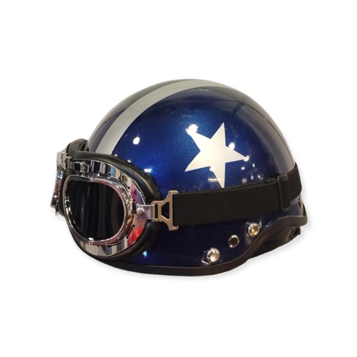 Classic%20Half%20Motorbike%20Helmet%20with%20Goggles%20-%20Image%202