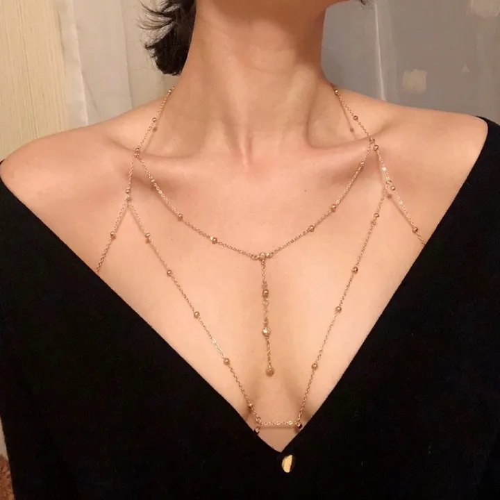 Body%20Chain%20Rhinestone%20Chain%20Bra%20Belly%20Waist%20Chain%20Beads%20Bikini%20Body%20Jewelry%20Party%20for%20Women%20Beach%20Wedding%20Accessories%20-%20Image%203