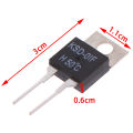 2Pcs  Normally Open Thermal Switch Temperature Sensor Thermostat KSD-01F 50 Degc. 