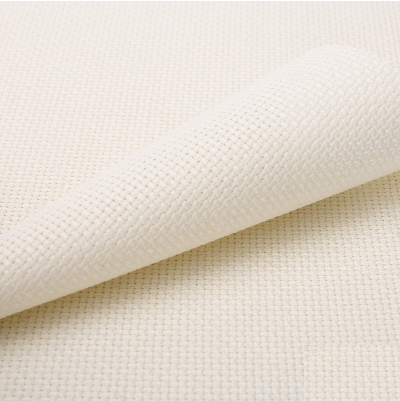 Embroidery Cross Stitch Fabric - White / Cream Color 11 count AIDA Matirial