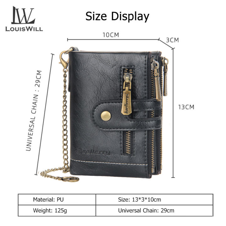 LouisWill%20Men%20Wallets%20Bags%20Business%20Wallets%20PU%20Clutch%20Zipper%20Wallets%20Fashion%20PU%20leather%20Short%20Wallet%20Travel%20Purses%20Handbag%20Coin%20Pouch%20ID%20Credit%20Cards%20Holders%20Wallet%20for%20Men%20-%20Image%204