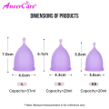 Menstrual Cup Kit with Manual, Sterilizing cup and Pouch. 