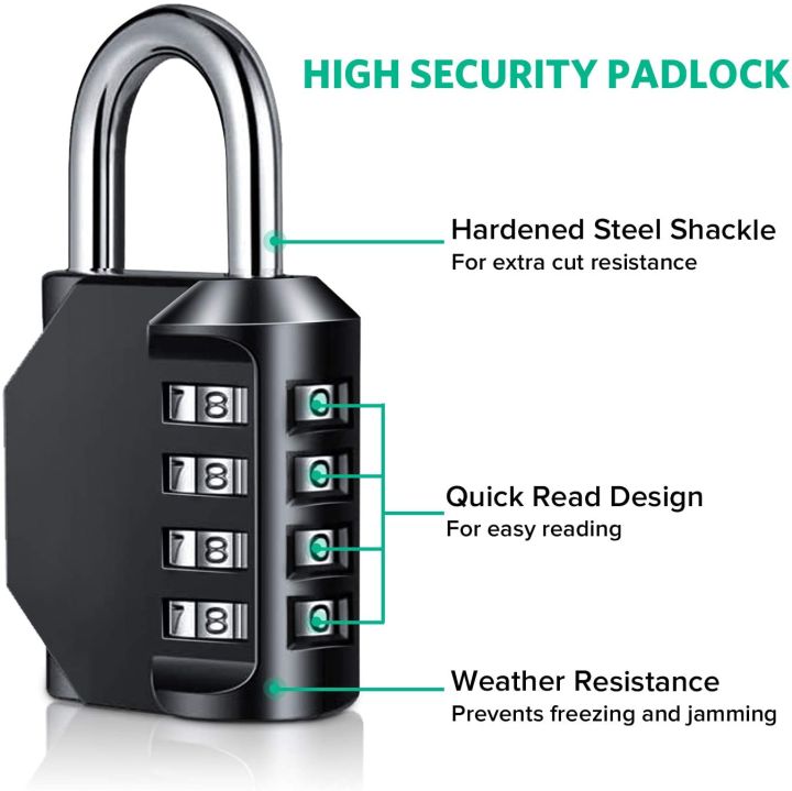 Large%204%20Digit%20Outdoor%20Waterproof%20Resettable%20Combination%20Number%20Padlock%20for%20Travel%20Baggage%20Luggage%20Padlock%20School%20Locker%20Padlock%20Shed%20Cabinet%20Tool%20Box%20Garage%20Chain%20Gate%20Padlock%20Cage%20Weatherproof%20Digit%20Padlock%20Reset%20Number%20Lock%20Combination%20Code%20Password%20-%20Image%208