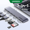 UGREEN USB C Hub for MacBook Pro USB 3.0 Splitter Adapter USB Type C to 4K HDMI, Thunderbolt 3 100W Power Delivery, 3 USB 3.0 Port Adapter Dock Station for MacBook Air 2020 2019 2018, MacBook Pro 2019 2018 2017. 