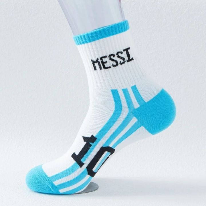 Football%20Star%20Style%20Messi%20Ronaldo%20Neymar%20Mbappe%20Soccer%20Socks%20Outdoor%20Leisure%20Fitness%20Sports%20Running%20Sock%20for%20Adult%20Men%20Women%20-%20Image%202