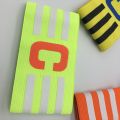 1 Pcs Football Match Captain C Word Mark Armband Paste Team Leader C Word Nylon Adjustable For Soccer Sports Accessories Unisex. 