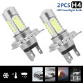 Headlight Bulb ple Installation H4 12V Car LED Headlamp. 