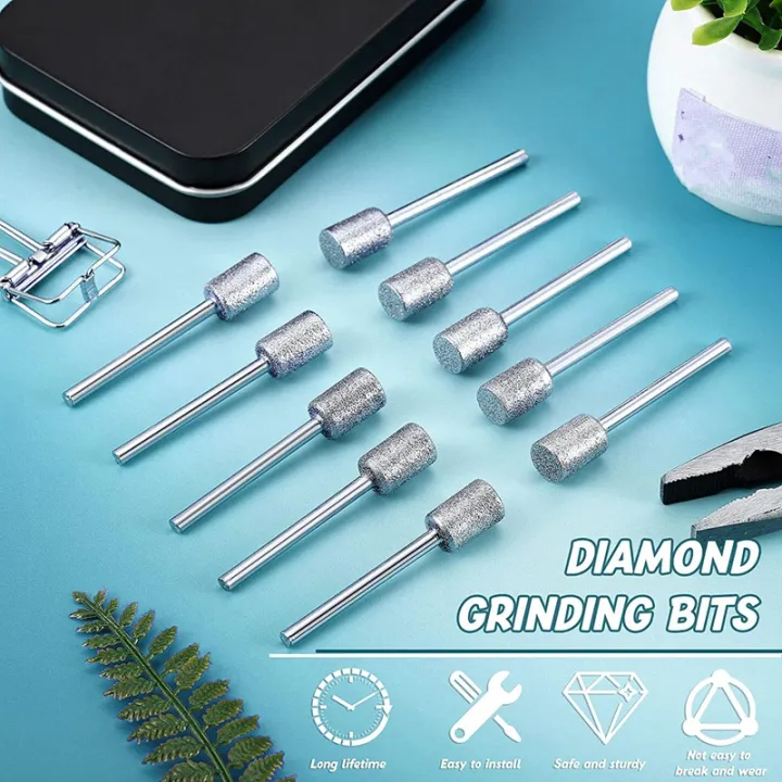 10%20Pieces%20Diamond%20Bit%20Diamond%20Grinding%20Bits%20Head%201/8%20Shank%208mm%20Cylinder%20Head%20Diamond%20for%20Most%20Rotary%20Tool%20Bit%20Grinder%20-%20Image%206