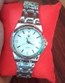 Rolex ladies women luxury silver Watch. 