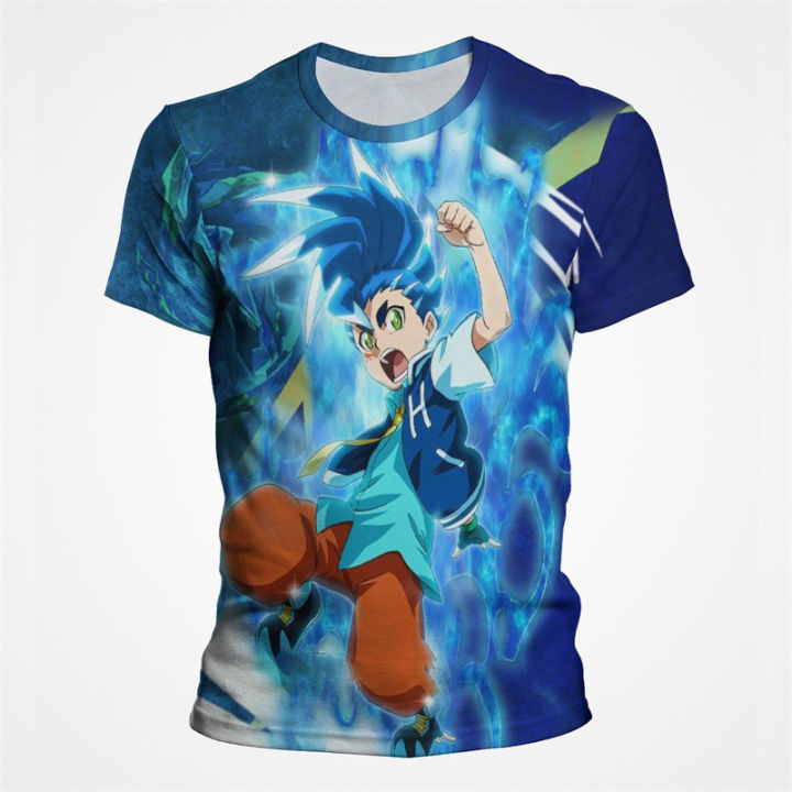 Beyblade%20Burst%20Printed%20Cartoon%20T%20Shirt%20Men%20Summer%20Breathable%20Short%20Sleeve%20Boys%20Girls%20T-Shirt%20Casaul%20Children's%20Clothing%20Unisex%20-%20Image%203