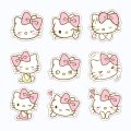 10/20/40 s Anime Hello Kitty Stickers Kawaii Girls Graffiti Luggage Phone Case Laptop Waterproof Cute Sticker Decals Kids Toy. 