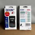 Dexin KK-82MS-B 240-Function Scientific Calculator with 2-Line Display – Portable Multi-Purpose Engineering and Student Calculator for Math and Exams. 