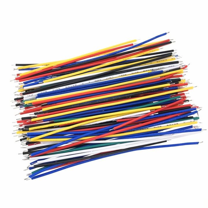 【VA VA VOOM】130PC 24AWG Breadboard Jumper Cable Wires Tinning Double