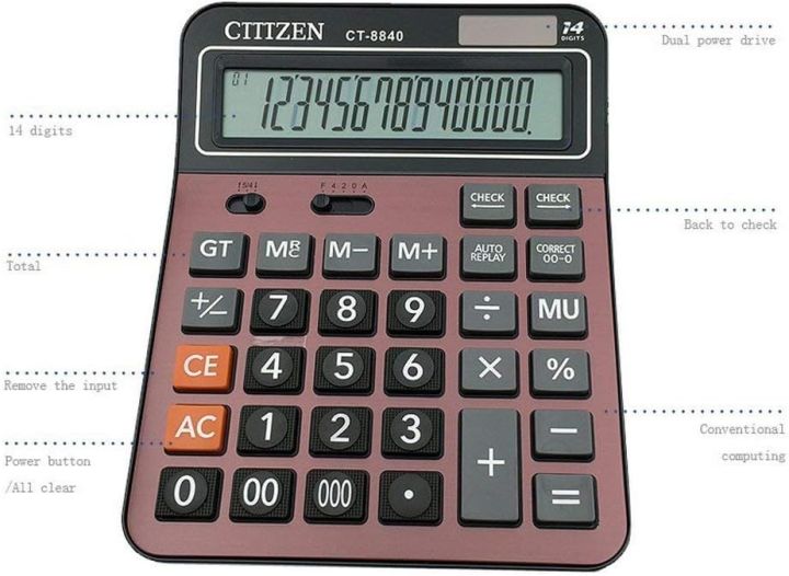 14%20Digits%20Large%20Key%20Display%20Desktop%20Calculator%20Battery%20and%20Solar%20Support%20CT-8840%20-%20Image%204