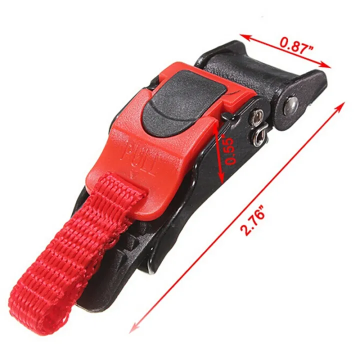 1%20Piece%20Quick%20Release%20Helmet%20Strap%20Buckle%20Pull%20Buckles%20Black%20&%20Red%20-%20Image%202
